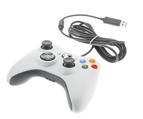 Ovladač pro XBOX360 a PC bílý - USB příslušenství