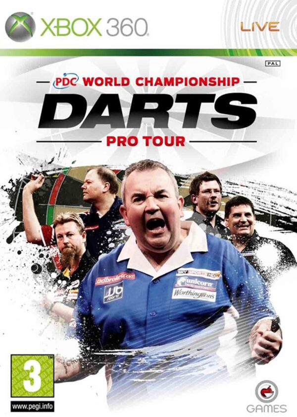 Hra PDC World Championship Darts Pro Tour 2008 pro XBOX 360 X360 konzole