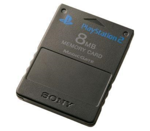 PS2 Paměťová karta 8 MB memory card (originál Sony) příslušenství