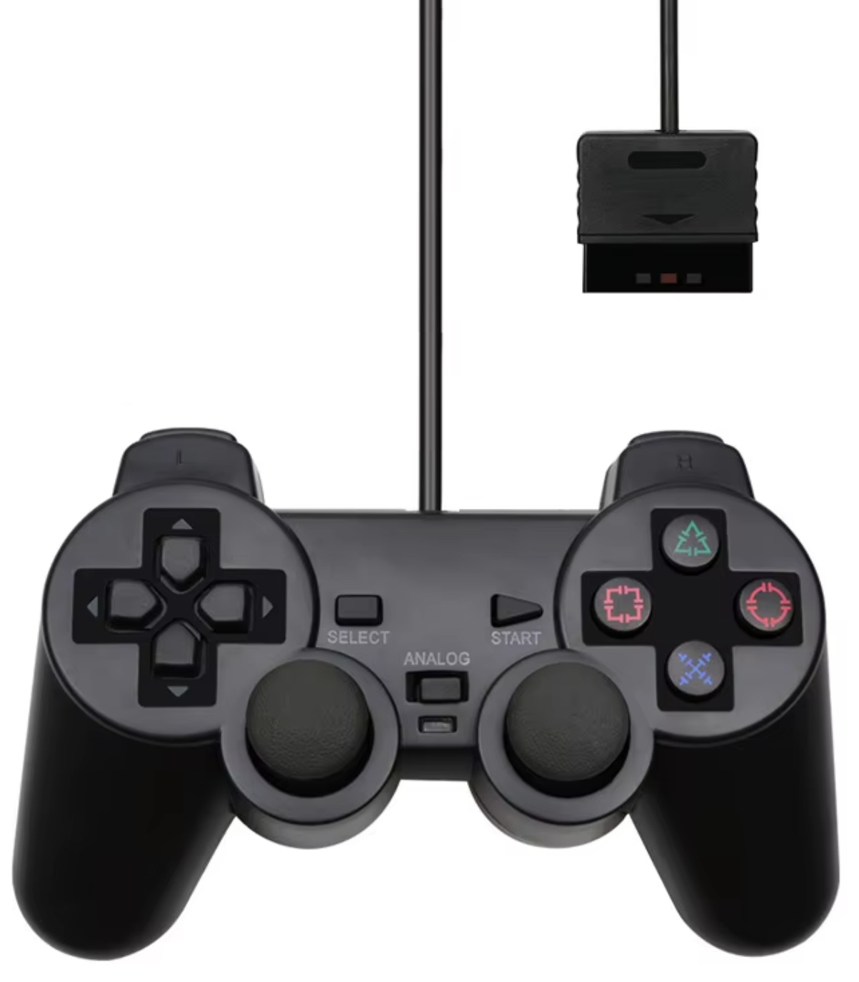 PS2 gamepad drátový příslušenství