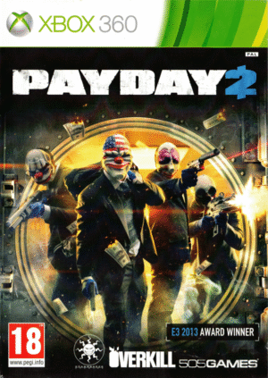 Hra Payday 2 pro XBOX 360 X360 konzole