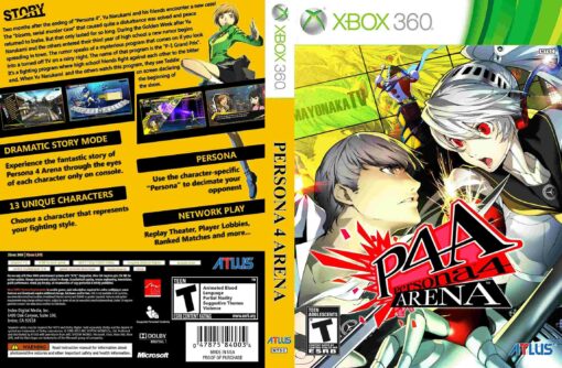 Hra Persona 4: Arena pro XBOX 360 X360 konzole