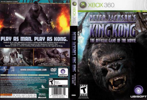 Hra Peter Jackson's King Kong: The Official Game Of The Movie pro XBOX 360 X360 konzole