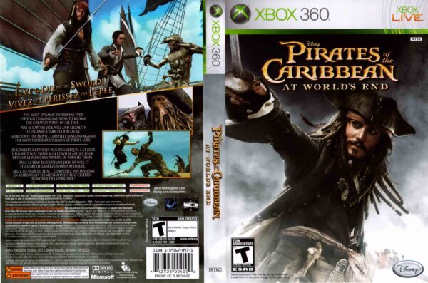 Hra Pirates Of The Caribbean: At World's End pro XBOX 360 X360 konzole