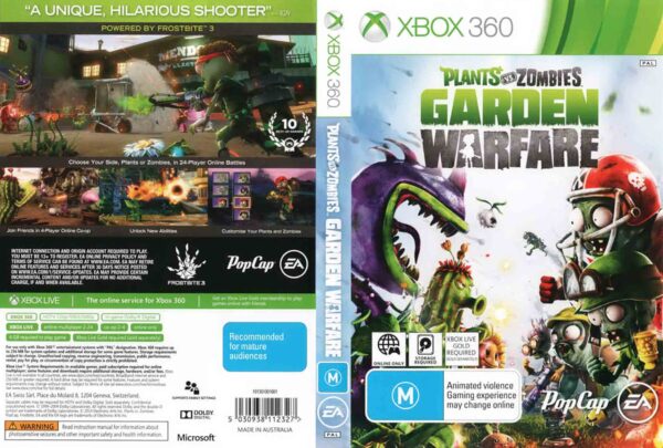 Hra Plants vs. Zombies: Garden Warfare pro XBOX 360 X360 konzole