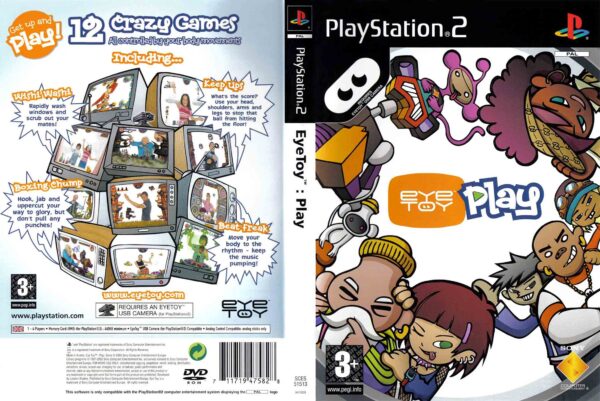 Hra PlayStation 2 EyeToy Play Kamera + Hra pro PS2 Playstation 2 konzole