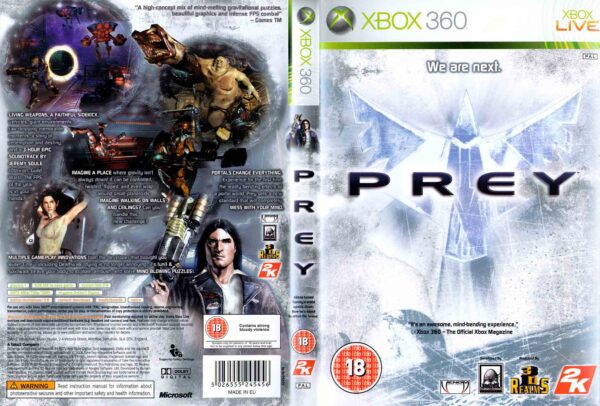 Hra Prey pro XBOX 360 X360 konzole