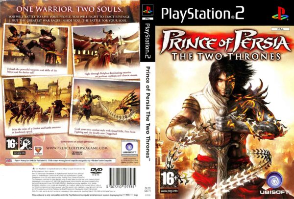 Hra Prince Of Persia: The Two Thrones pro PS2 Playstation 2 konzole