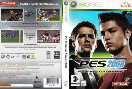 Hra Pro Evolution Soccer 2008 PES pro XBOX 360 X360 konzole