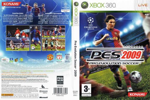 Hra Pro Evolution Soccer 2009 PES pro XBOX 360 X360 konzole