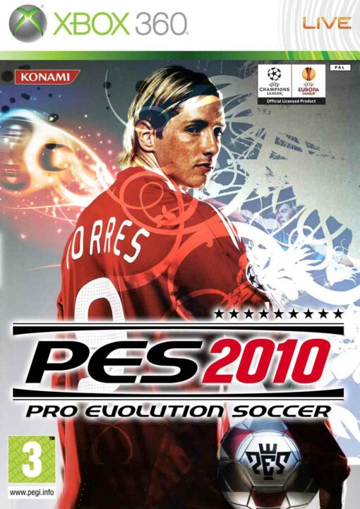Hra Pro Evolution Soccer 2010 PES pro XBOX 360 X360 konzole