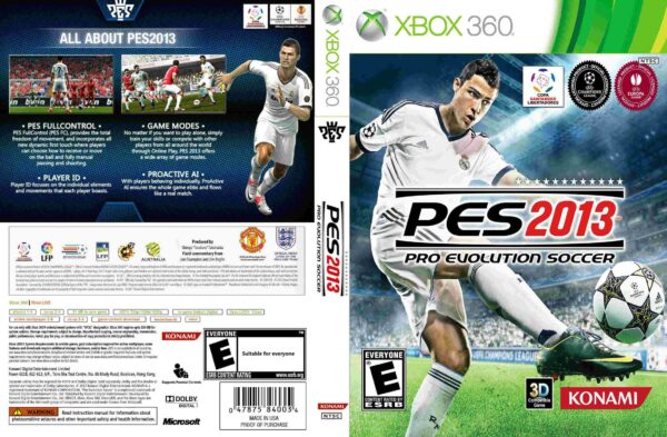 Hra Pro Evolution Soccer 2013 PES pro XBOX 360 X360 konzole