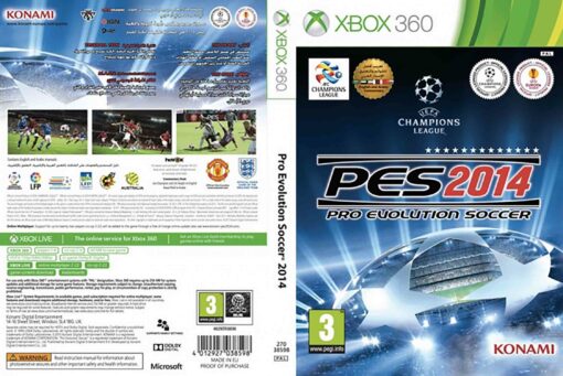 Hra Pro Evolution Soccer 2014 PES pro XBOX 360 X360 konzole