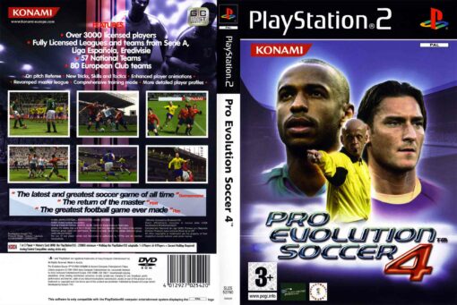Hra Pro Evolution Soccer 4 PES pro PS2 Playstation 2 konzole
