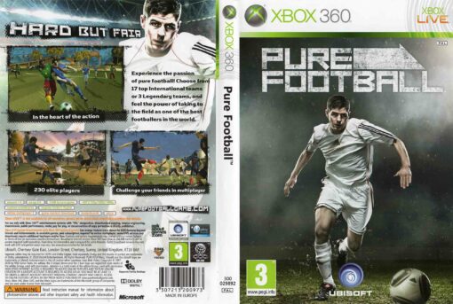 Hra Pure Football pro XBOX 360 X360 konzole