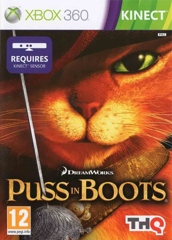 Hra Puss In Boots - Kocour V Botách pro XBOX 360 X360 konzole