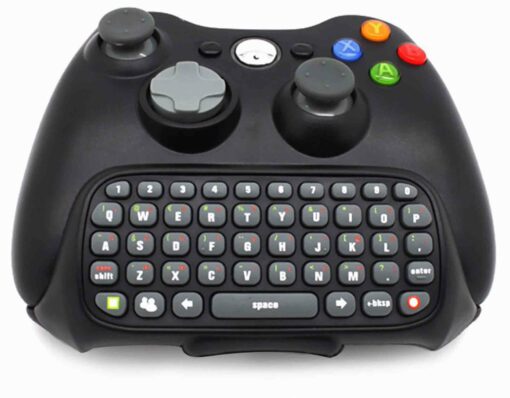QWERTY klávesnice pro XBOX 360 - Chatpad - Černý příslušenství