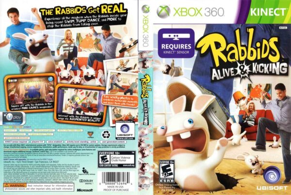 Hra Rabbids: Alive And Kicking pro XBOX 360 X360 konzole