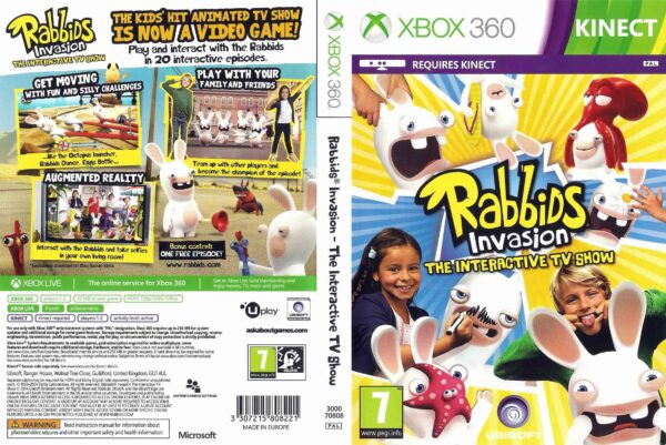 Hra Rabbids Invasion: The Interactive TV Show pro XBOX 360 X360 konzole