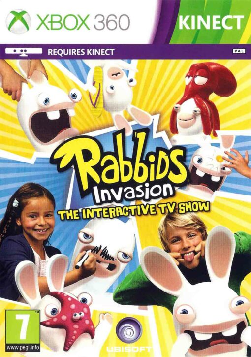 Hra Rabbids Invasion: The Interactive TV Show pro XBOX 360 X360 konzole