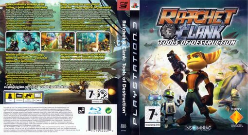 Hra Ratchet & Clank: Tools Of Destruction pro PS3 Playstation 3 konzole
