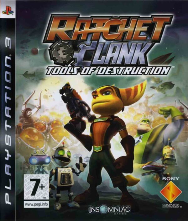 Hra Ratchet & Clank: Tools Of Destruction pro PS3 Playstation 3 konzole