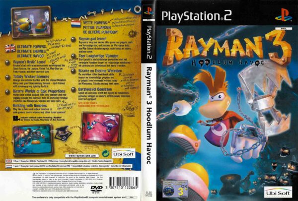 Hra Rayman 3: Hoodlum Havoc pro PS2 Playstation 2 konzole