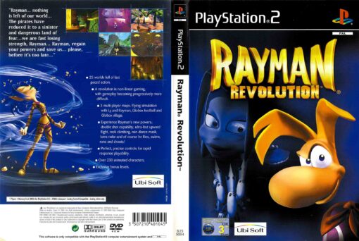 Hra Rayman Revolution pro PS2 Playstation 2 konzole