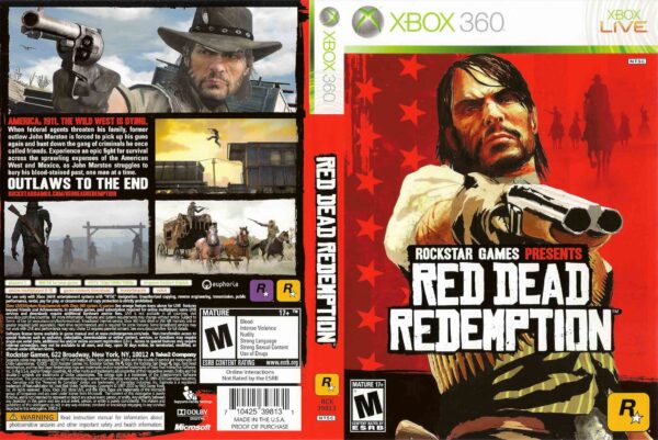 Hra Red Dead Redemption pro XBOX 360 X360 konzole