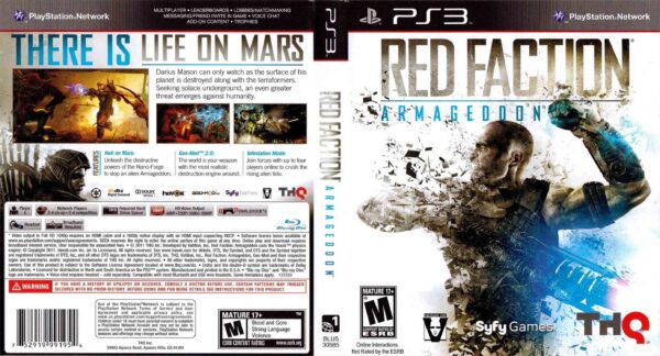 Hra Red Faction: Armageddon pro PS3 Playstation 3 konzole