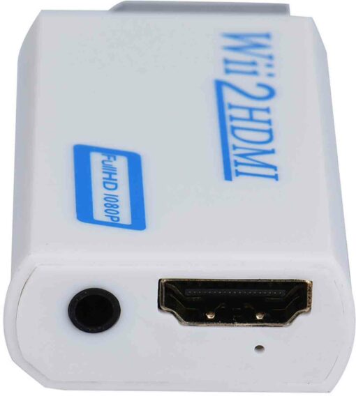 Redukce / adaptér z WII do HDMI - bílá  příslušenství