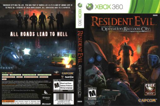Hra Resident Evil: Operation Racoon City pro XBOX 360 X360 konzole