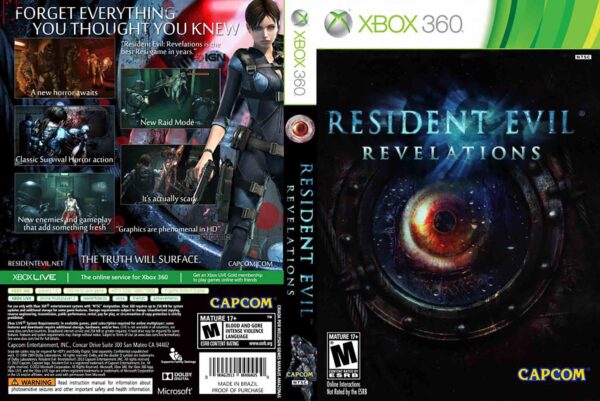 Hra Resident Evil: Revelations pro XBOX 360 X360 konzole