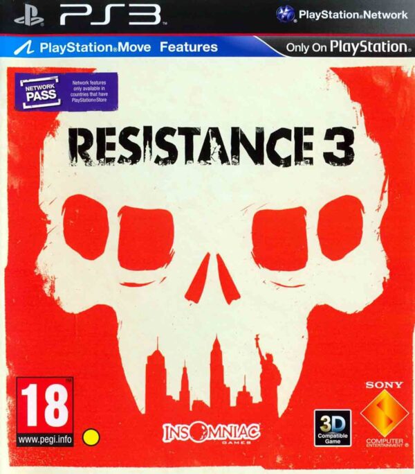 Hra Resistance 3 pro PS3 Playstation 3 konzole