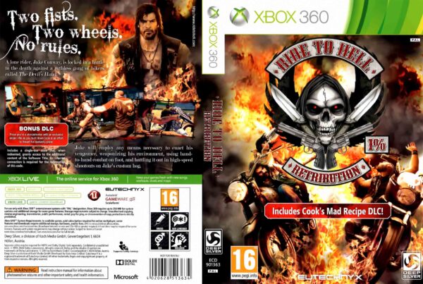 Hra Ride To Hell: Retribution pro XBOX 360 X360 konzole