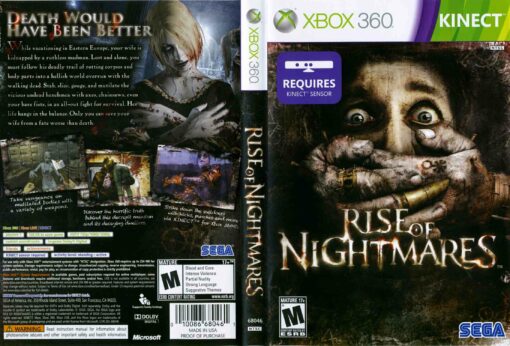 Hra Rise Of Nightmares pro XBOX 360 X360 konzole