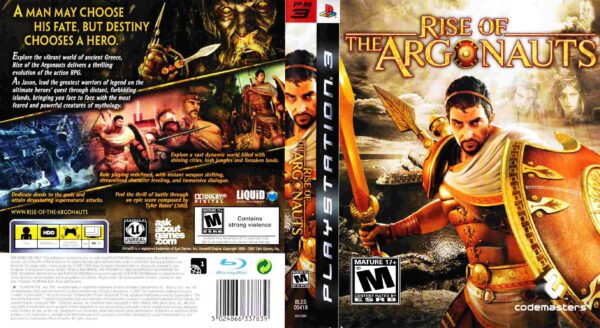 Hra Rise Of The Argonauts pro PS3 Playstation 3 konzole