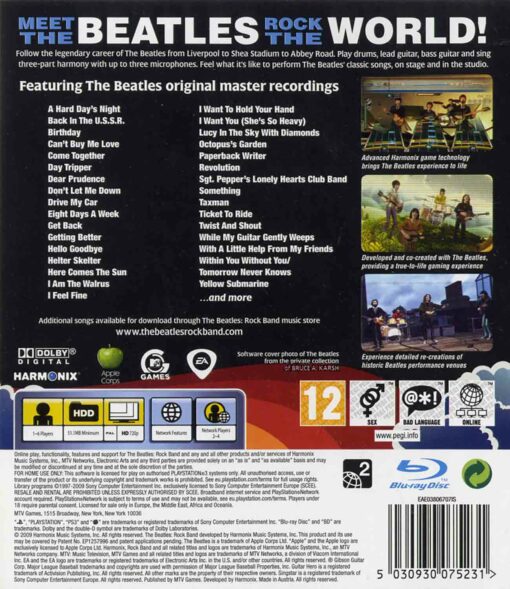 Hra Rock Band: The Beatles pro PS3 Playstation 3 konzole