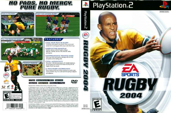 Hra Rugby 2004 pro PS2 Playstation 2 konzole