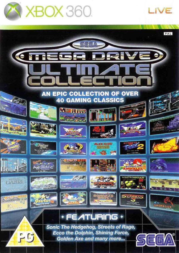 Hra SEGA Mega Drive Ultimate Collection pro XBOX 360 X360 konzole