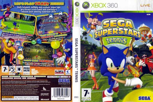 Hra SEGA Superstars Tennis pro XBOX 360 X360 konzole