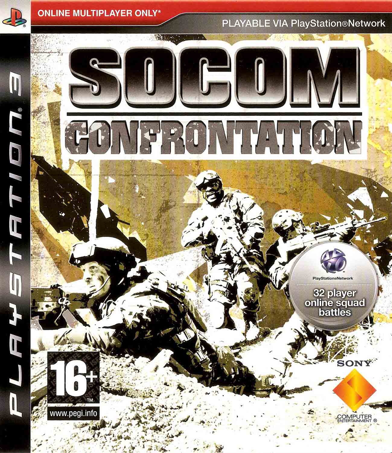 Hra SOCOM: Confrontation pro PS3 Playstation 3 konzole