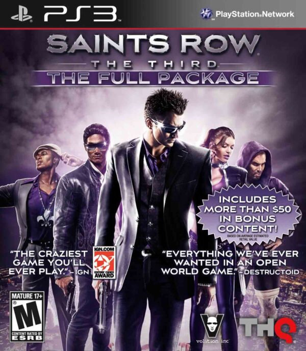 Hra Saints Row: The Third (the full package) pro PS3 Playstation 3 konzole