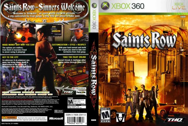 Hra Saints Row pro XBOX 360 X360 konzole