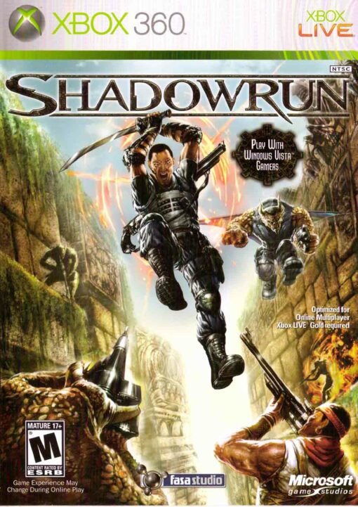 Hra Shadowrun pro XBOX 360 X360 konzole