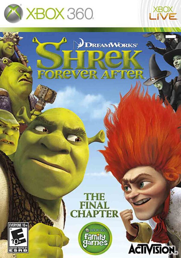 Hra Shrek Forever After pro XBOX 360 X360 konzole