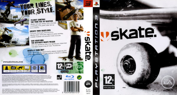 Hra Skate pro PS3 Playstation 3 konzole