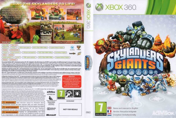 Hra Skylanders: Giants (XBOX360) pro XBOX 360 X360 konzole