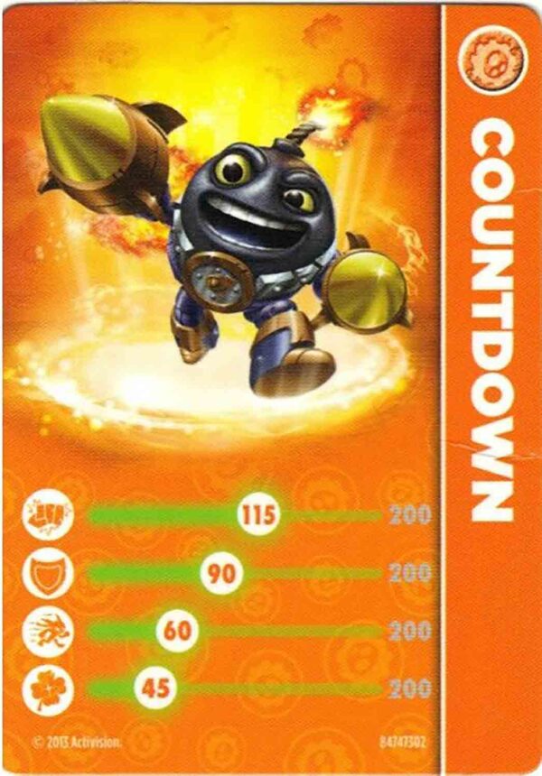 Skylanders figurka Countdown příslušenství