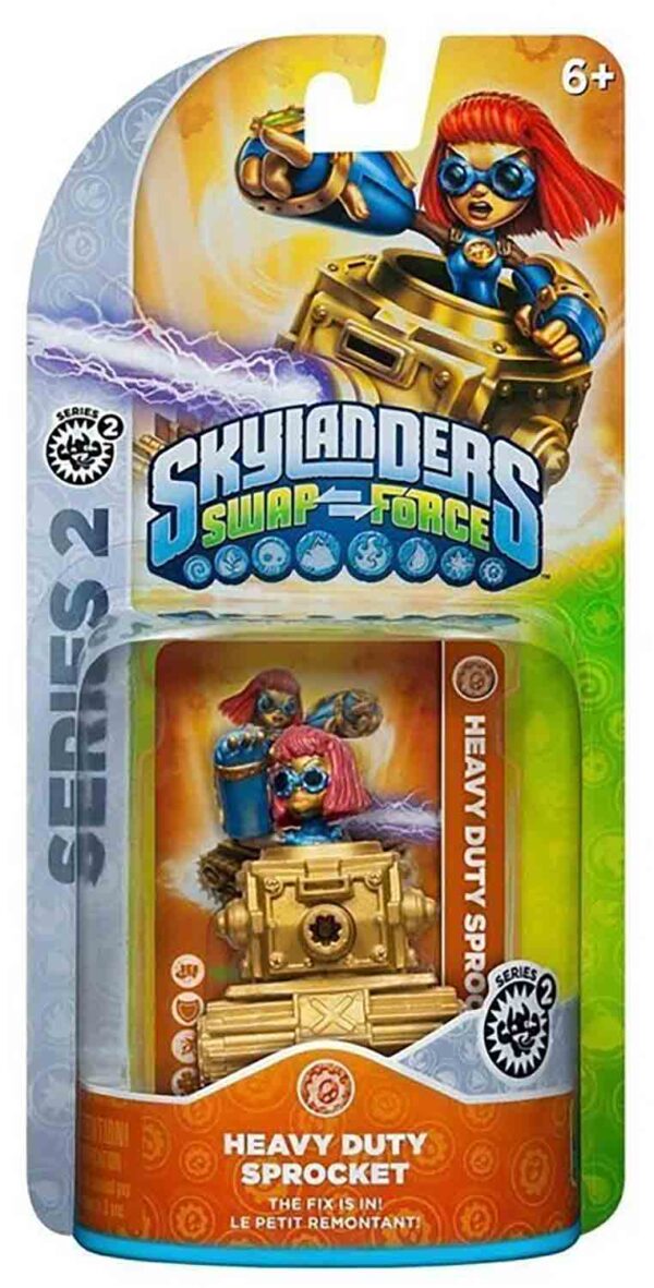 Skylanders figurka Heavy Duty Sprocket příslušenství